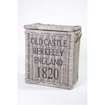Rieten opbergkist 'Berkeley' met deksel A&D Collections Rieten opbergkist 'Berkeley' met deksel A&D Collections