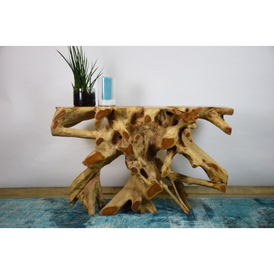 Wand console teak hout A&D Collections Wand console teak hout A&D Collections